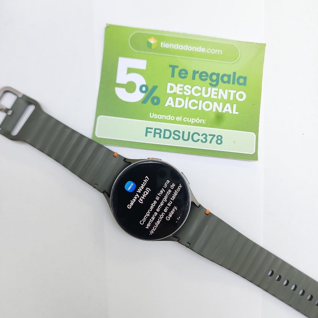 SMARTWATCH SAMSUNG GALAXY WATCH 7 SM-L310 44 MM GPS (SEMINUEVO)