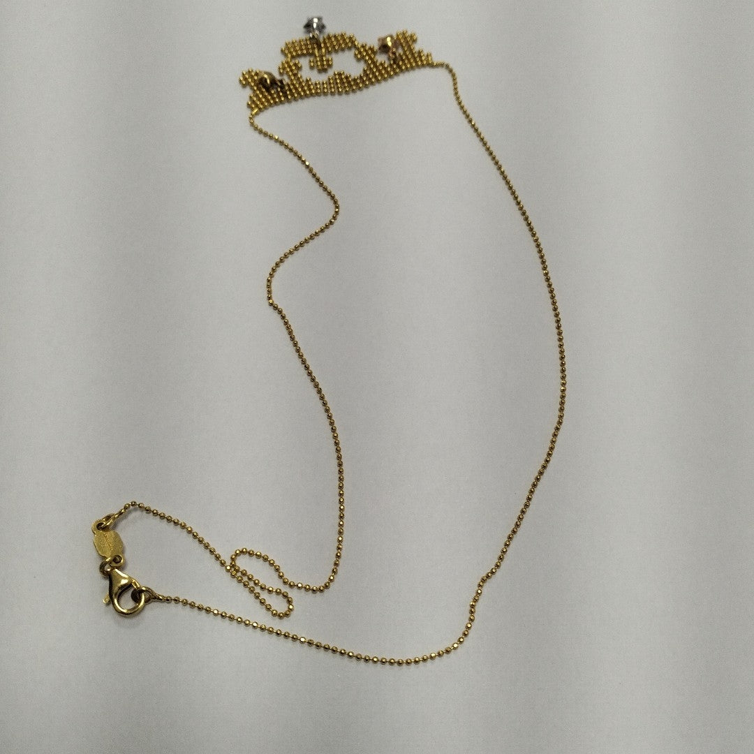 GARGANTILLA ORO 14 K 4,10 GRMS (SEMINUEVO)