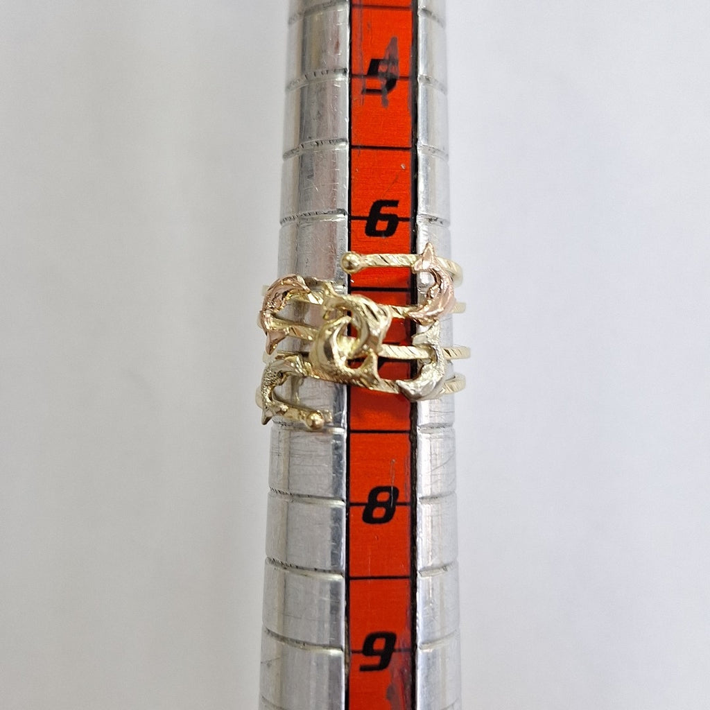 ANILLO ORO 10 K 3,70 GRMS (SEMINUEVO)