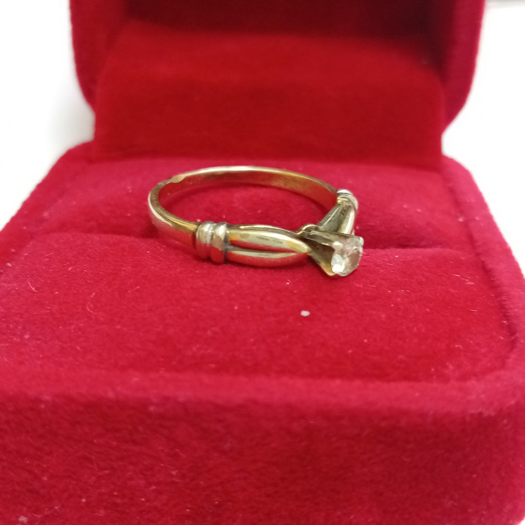 SOLITARIO ORO 14 K 2,20 GRMS (SEMINUEVO)