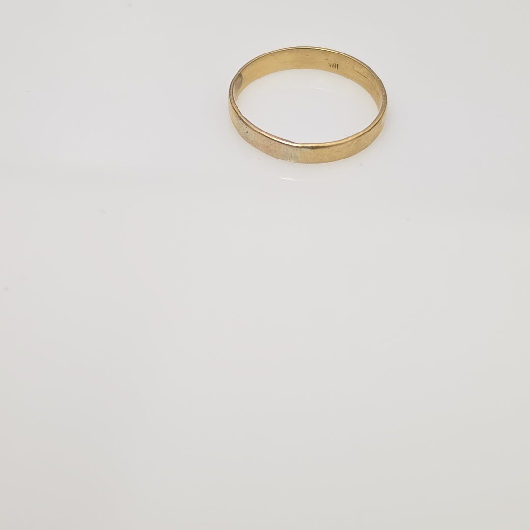ARGOLLA ORO 18 K 2.6 GRMS (SEMINUEVO)