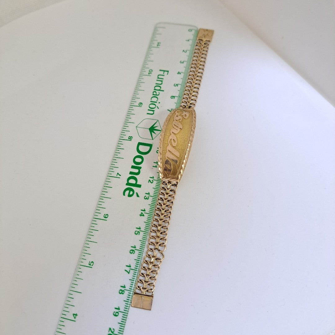 ESCLAVA ORO 8 K 21.8 GRMS (SEMINUEVO)