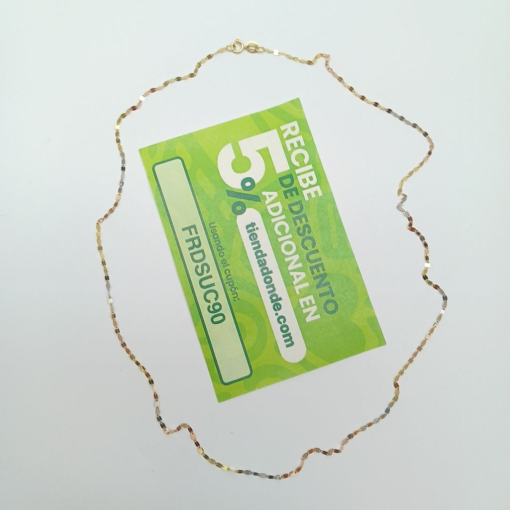 CADENA ORO 14 K 0.8 GRMS (SEMINUEVO)