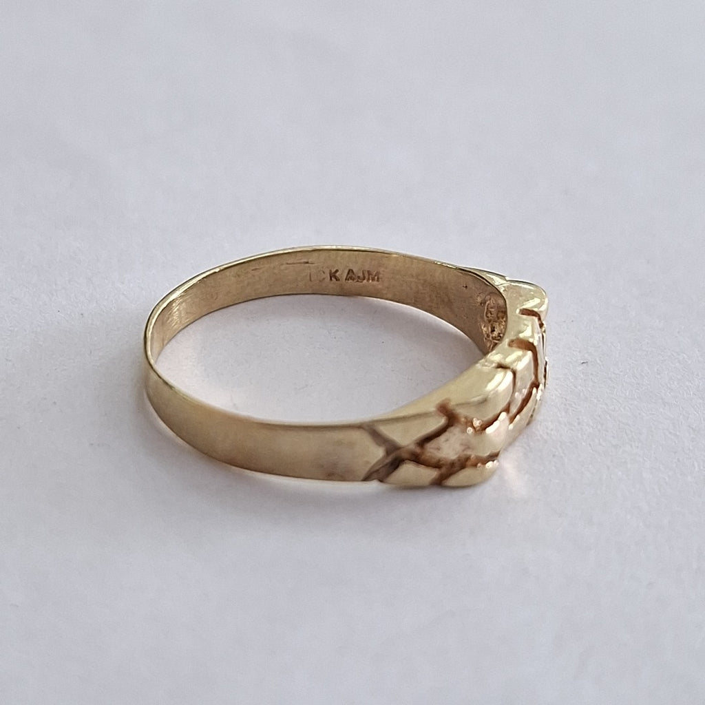 ANILLO ORO 10 K 1,50 GRMS (SEMINUEVO)