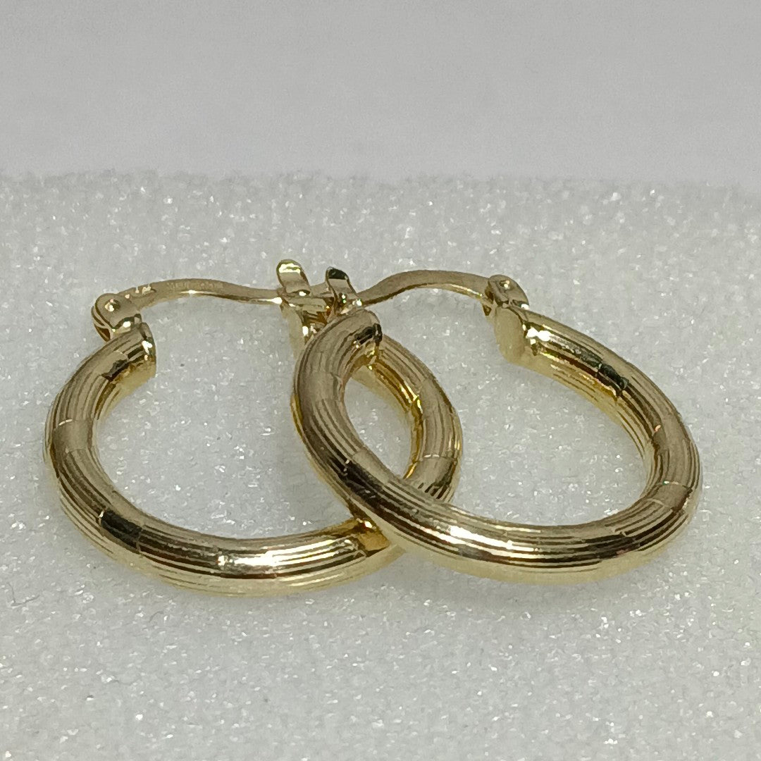 ARETES ARRACADAS 14K 2.7 GR (NUEVO)