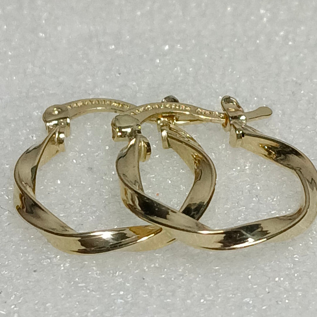 ARETES ARRACADAS TORZAL 14K 1.1 GR (NUEVO)
