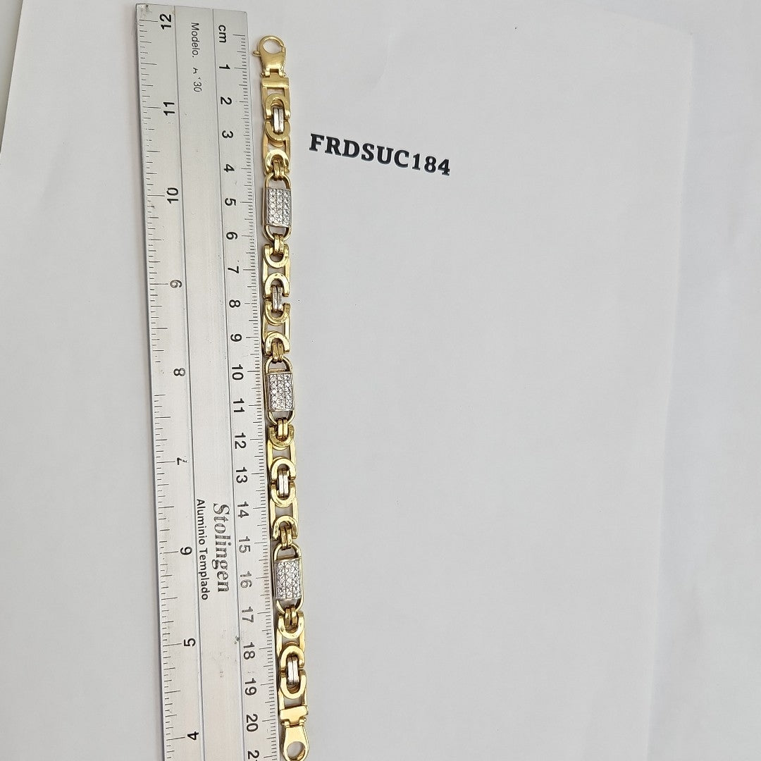 PULSERA ORO 14 K 24.6 GRMS (SEMINUEVO)