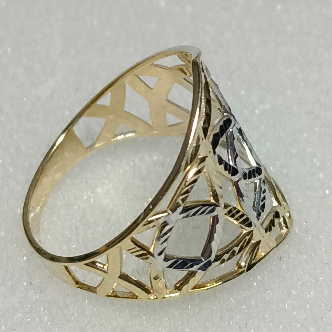 ANILLOS CON ESTRELLA CELTA 14K TALLA 7.5 2.3 GR (NUEVO)