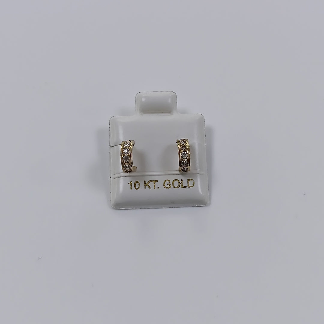 BROQUELES PAR ORO 10 K 0,70 GRMS (SEMINUEVO)