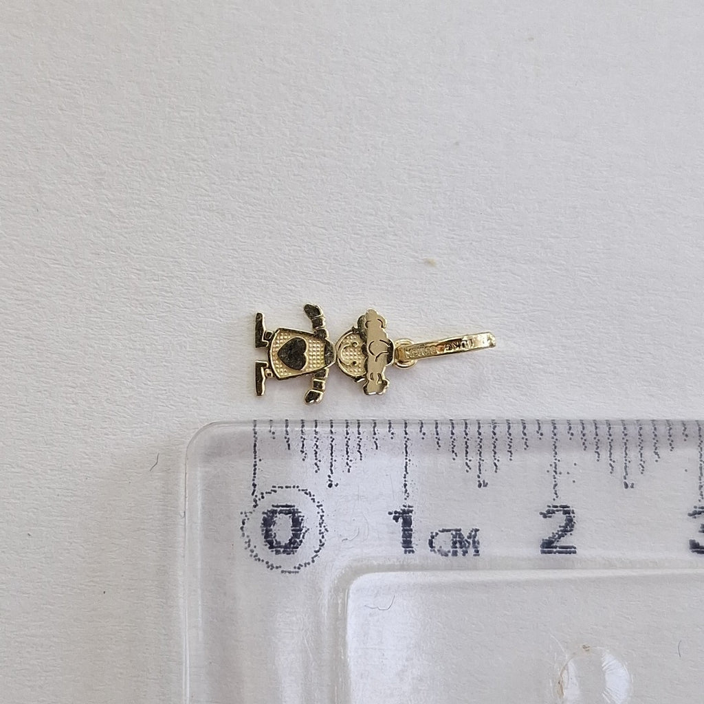 DIJE NIÑA 10K 0.3 GR (NUEVO)