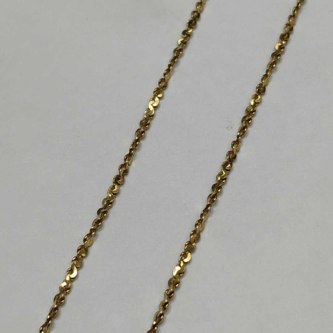 CADENA ORO 14 K 2,70 GRMS (SEMINUEVO)