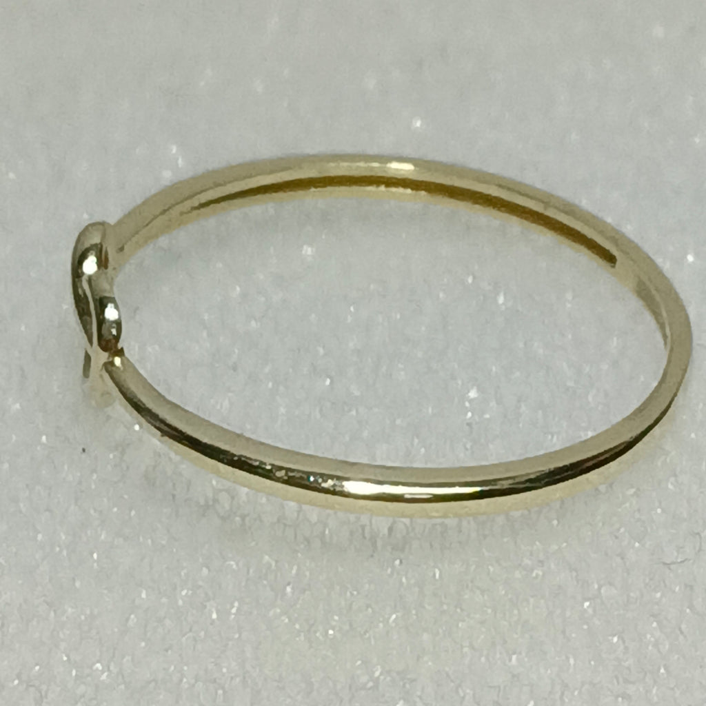 ANILLOS ANILLITO FIG CORAZON 10K TALLA 8 0.9 GR (NUEVO)