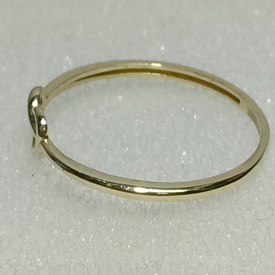 ANILLOS ANILLITO FIG CORAZON 10K TALLA 8 0.9 GR (NUEVO)