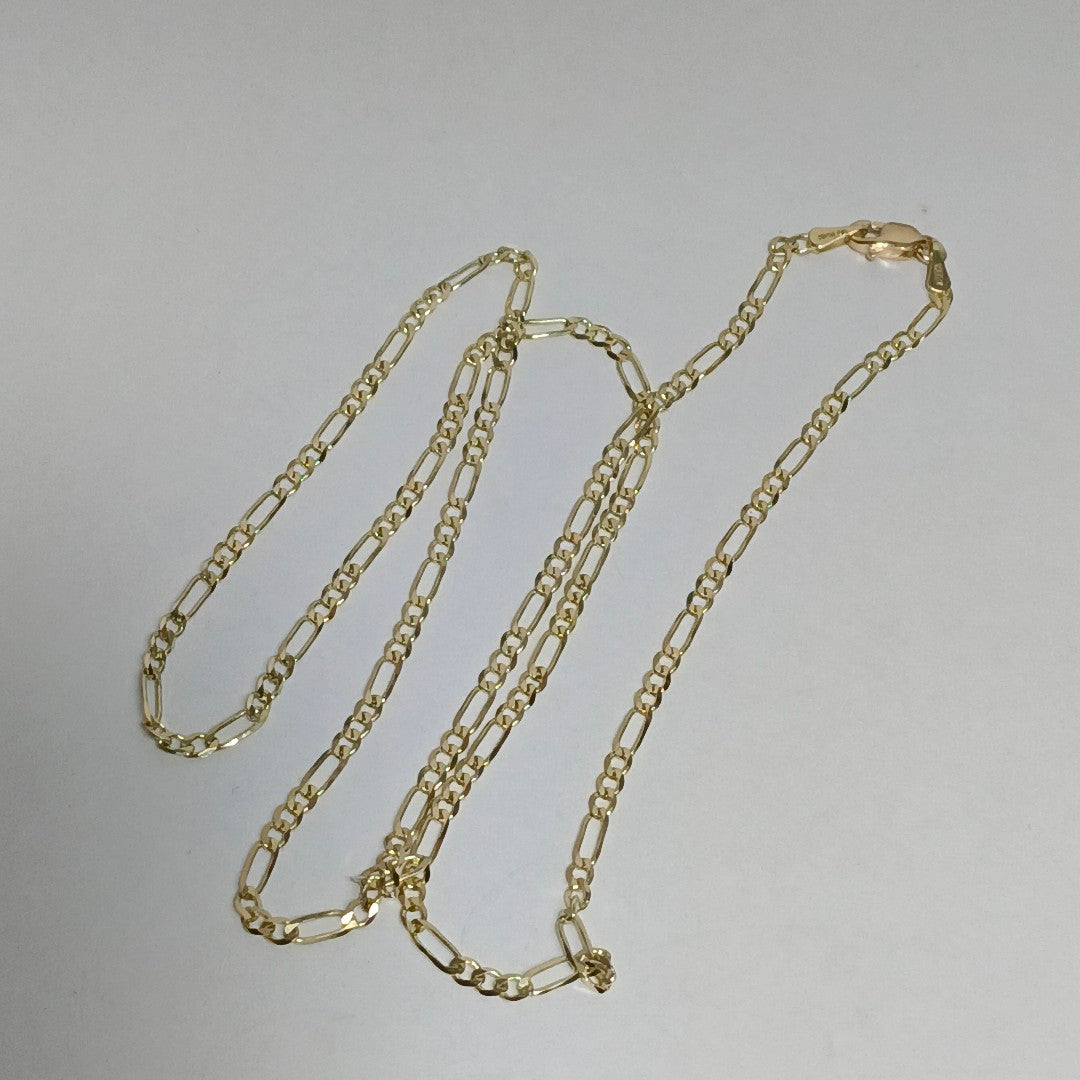 CADENA 3X1 14K 55 CM 4.9 GR (NUEVO)