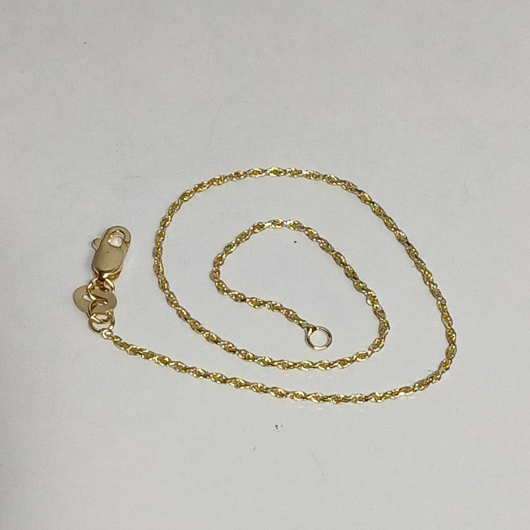 PULSERA TORZAL 14K 21 CM 1.4 GR (NUEVO)