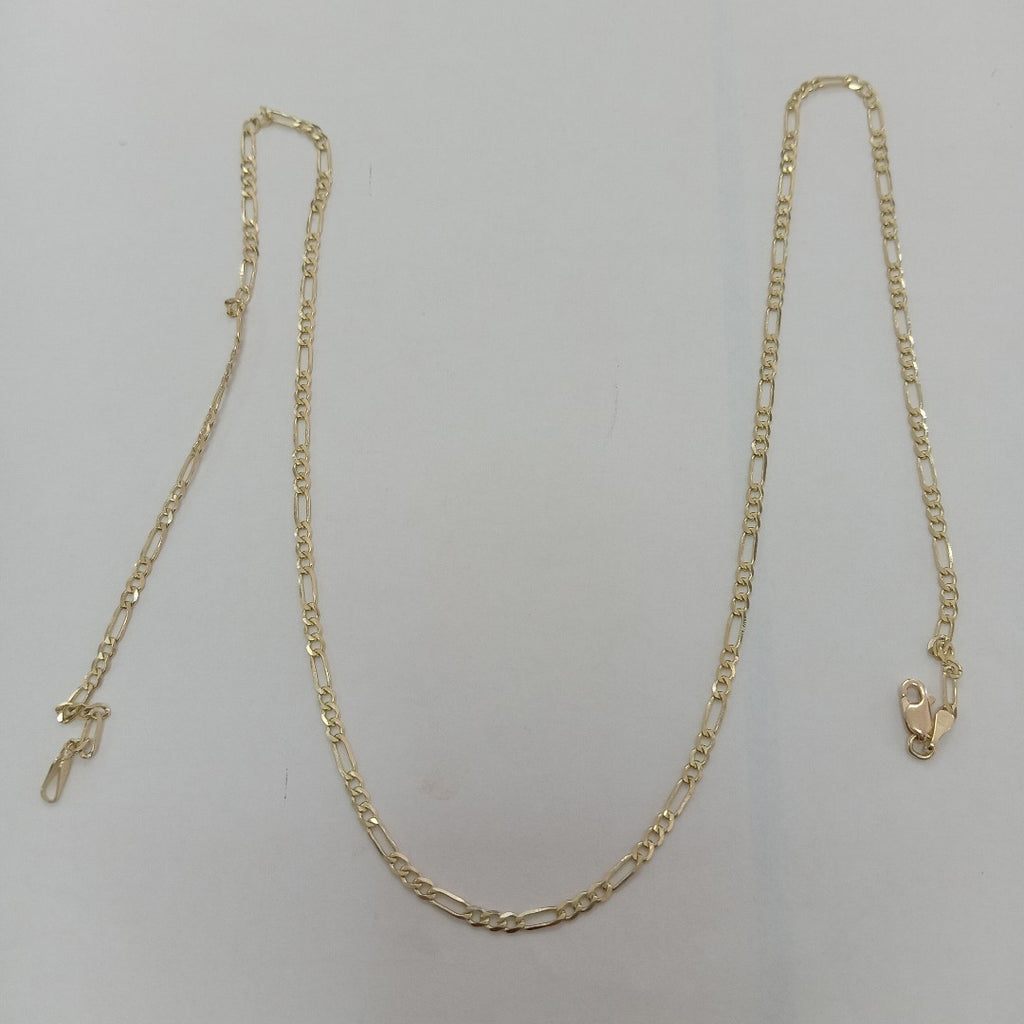 CADENA 3X1 14K 55 CM 5 GR (NUEVO)