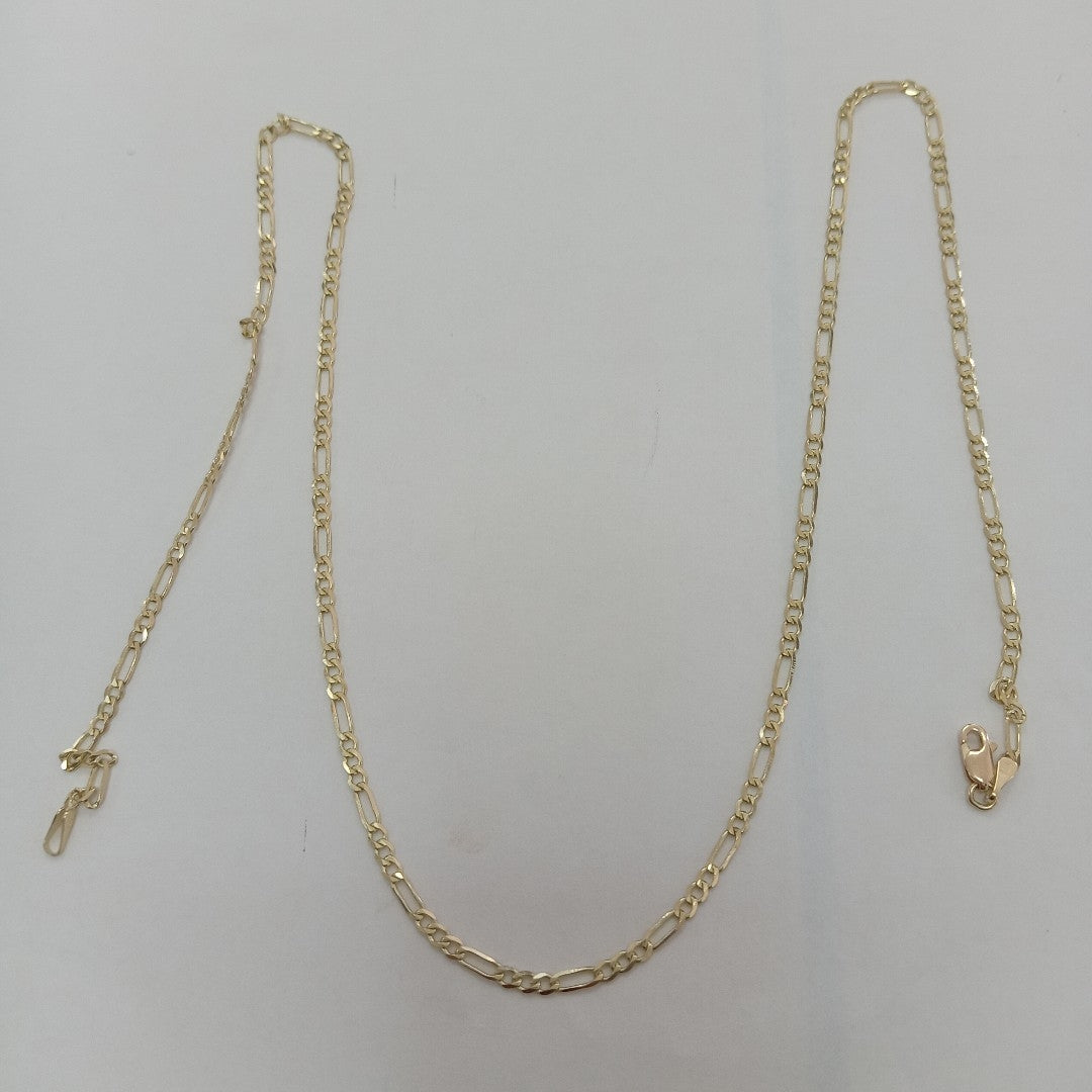 CADENA 3X1 14K 55 CM 5 GR (NUEVO)