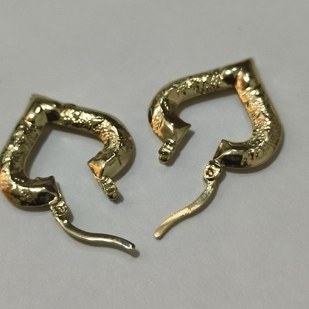 ARETES ARRACADAS 14K 1.8 GR (NUEVO)