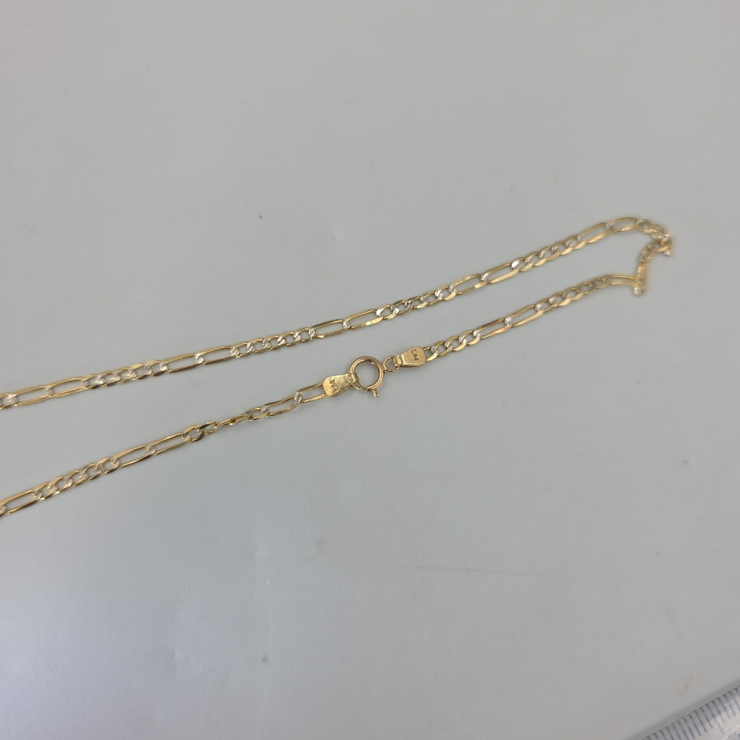 CADENA ORO 14 K 3.5 GRMS (SEMINUEVO)