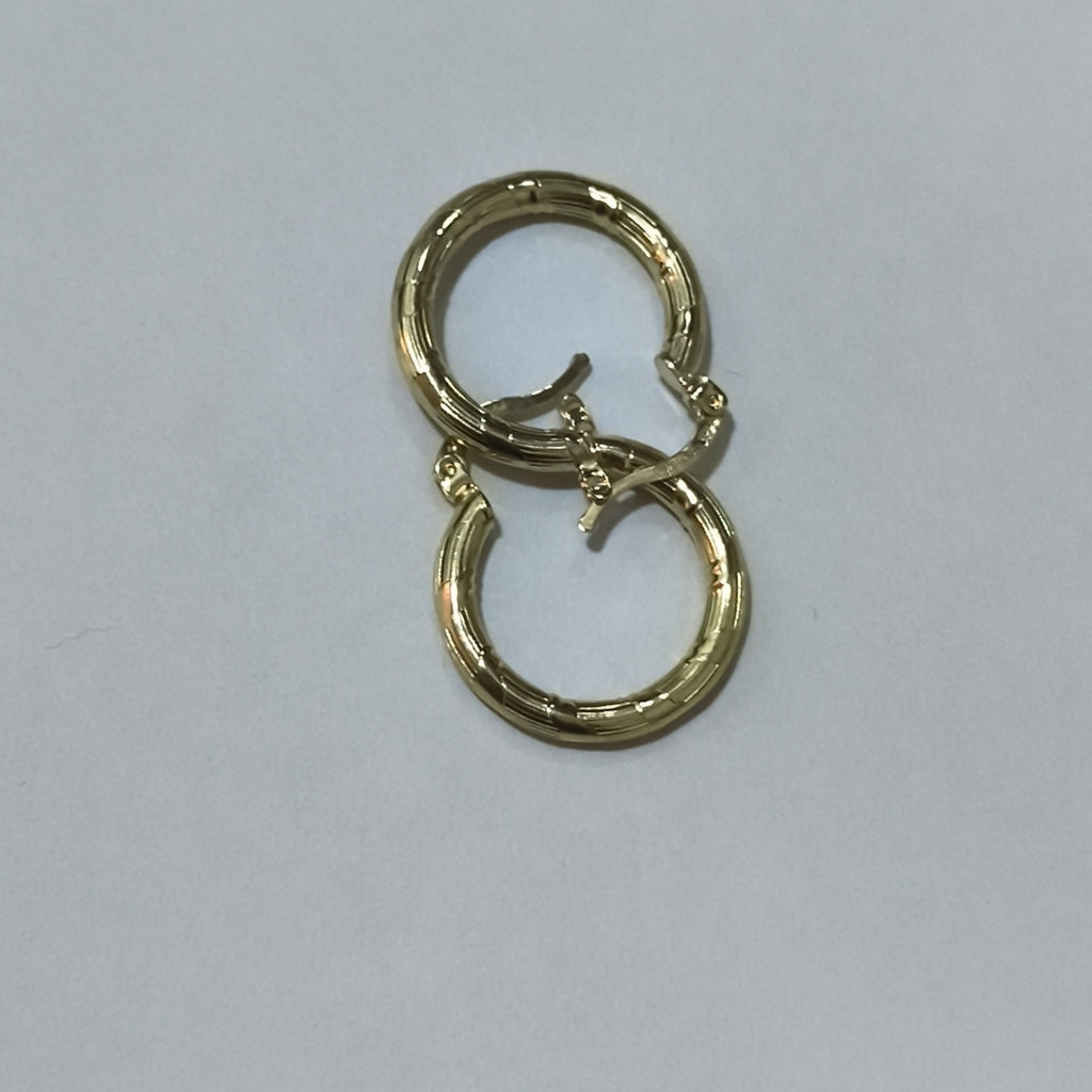 ARETES ARRACADAS 14K 2.6 GR (NUEVO)