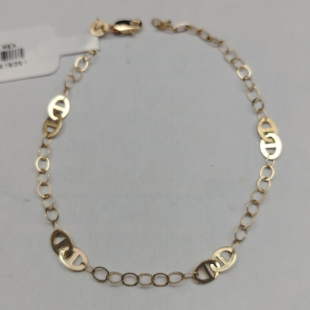 PULSERA ESPECIAL 14K 21 CM 1.8 GR (NUEVO)