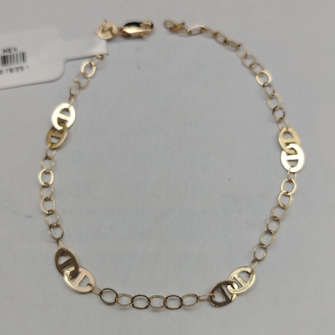 PULSERA ESPECIAL 14K 21 CM 1.8 GR (NUEVO)