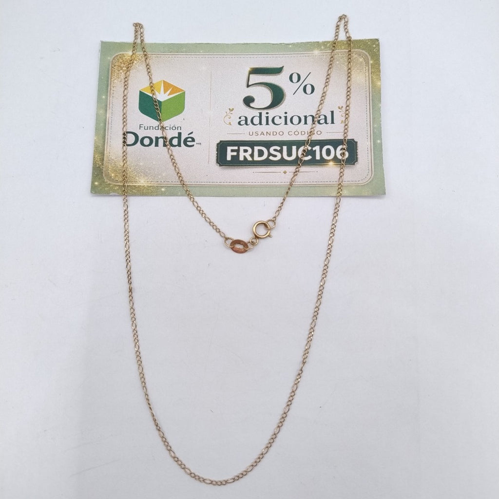CADENA ORO 10 K 1.3 GRMS (SEMINUEVO)