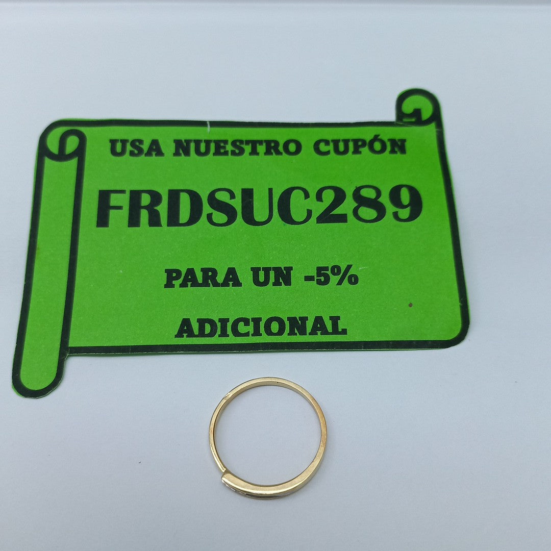 ANILLITO ORO 14 K 1.8 GRMS (SEMINUEVO)