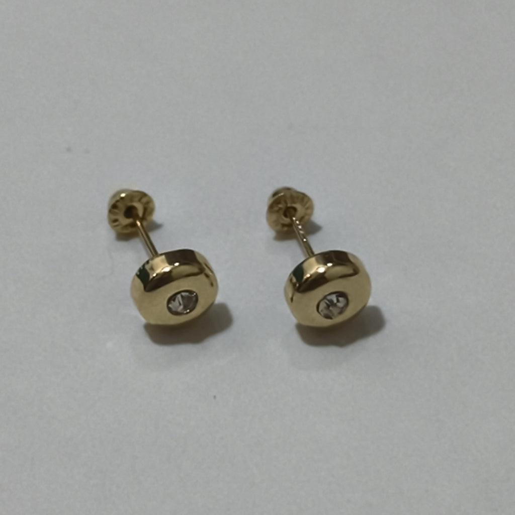 BROQUELES BROQUEL C CIRCONIA 14K 0.27 GR (NUEVO)
