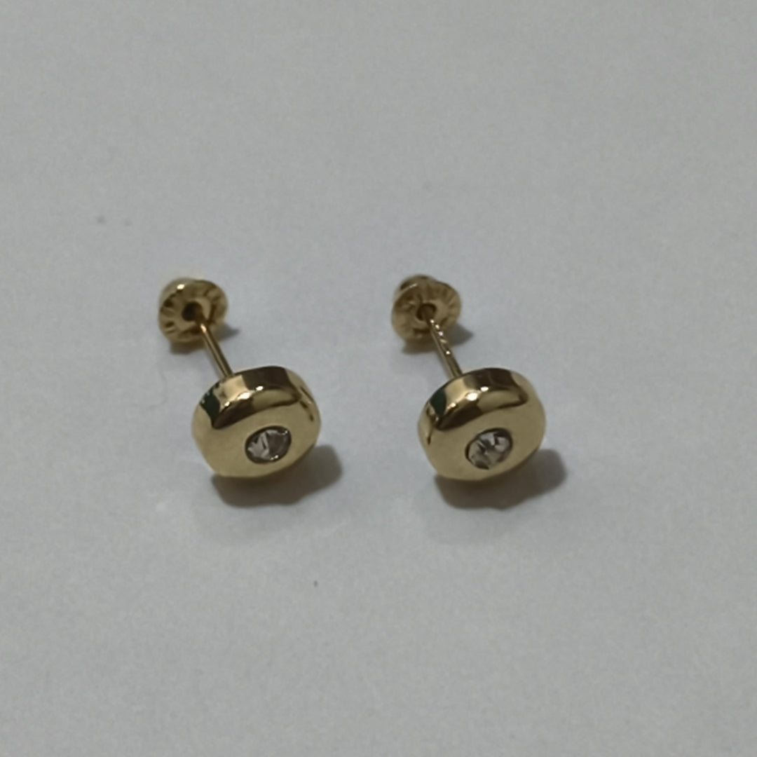 BROQUELES BROQUEL C CIRCONIA 14K 0.27 GR (NUEVO)