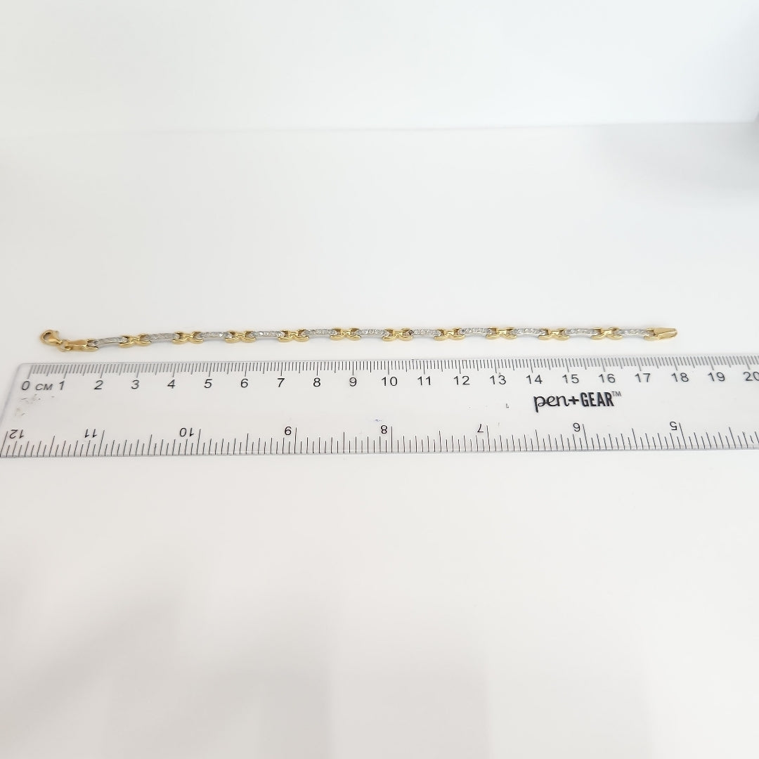 PULSERA ORO 14 K 6.3 GRMS (SEMINUEVO)