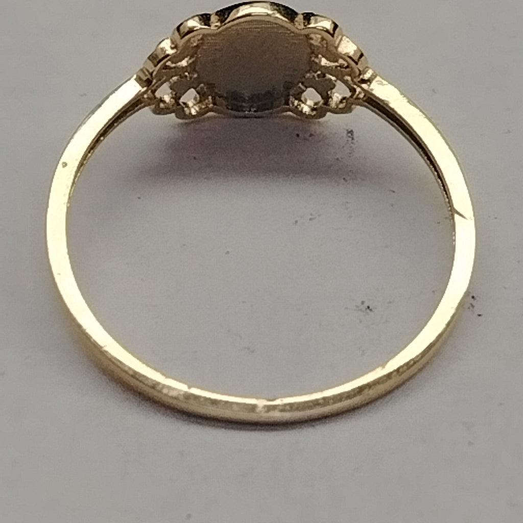 ANILLOS ANILLITO 10K TALLA 7 0.9 GR (NUEVO)