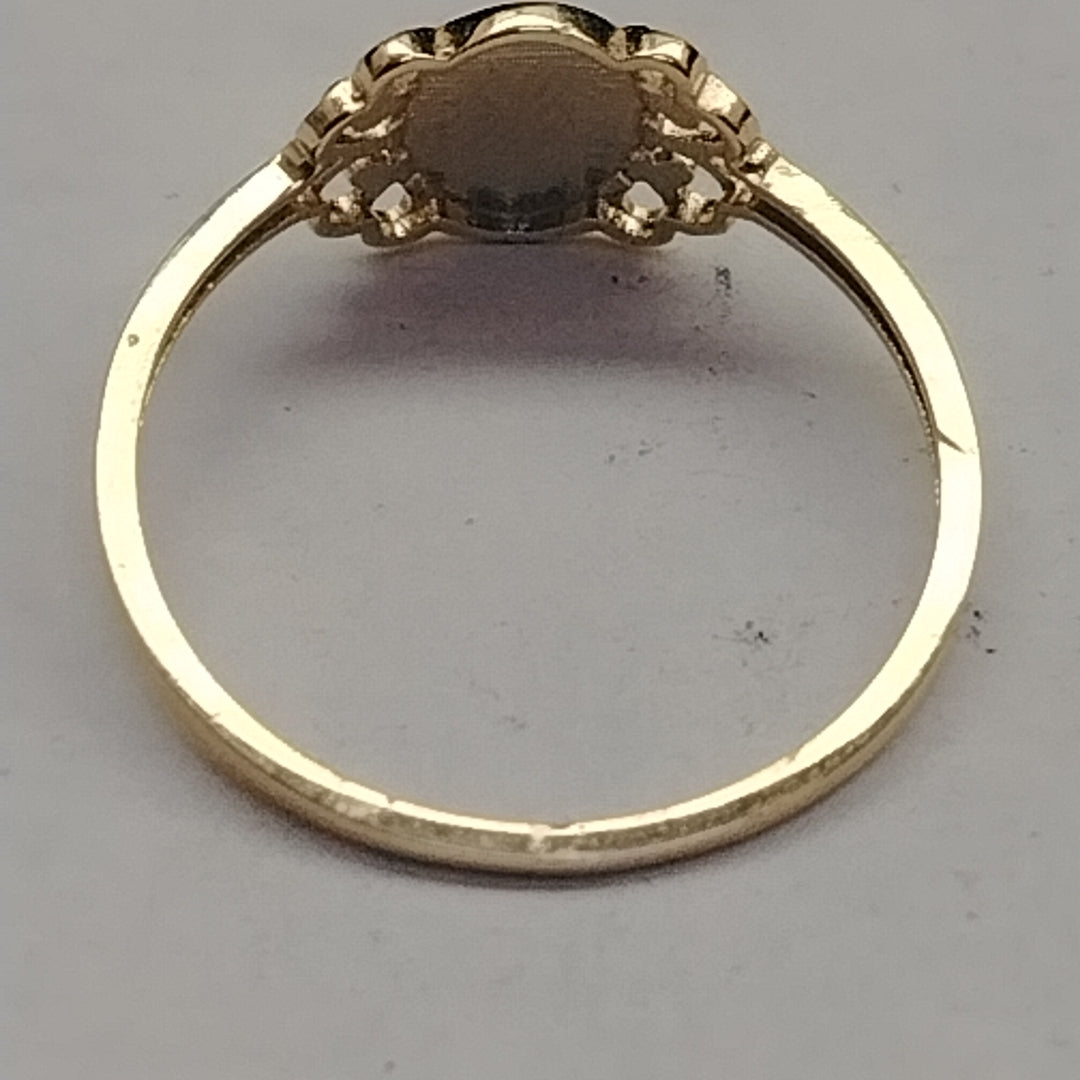 ANILLOS ANILLITO 10K TALLA 7 0.9 GR (NUEVO)