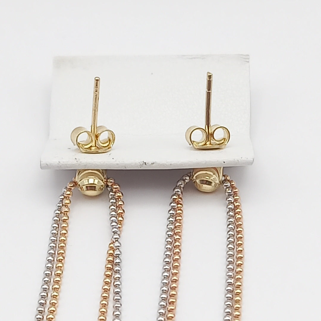 ARETES PAR ORO 14 K 5.8 GRMS (SEMINUEVO)