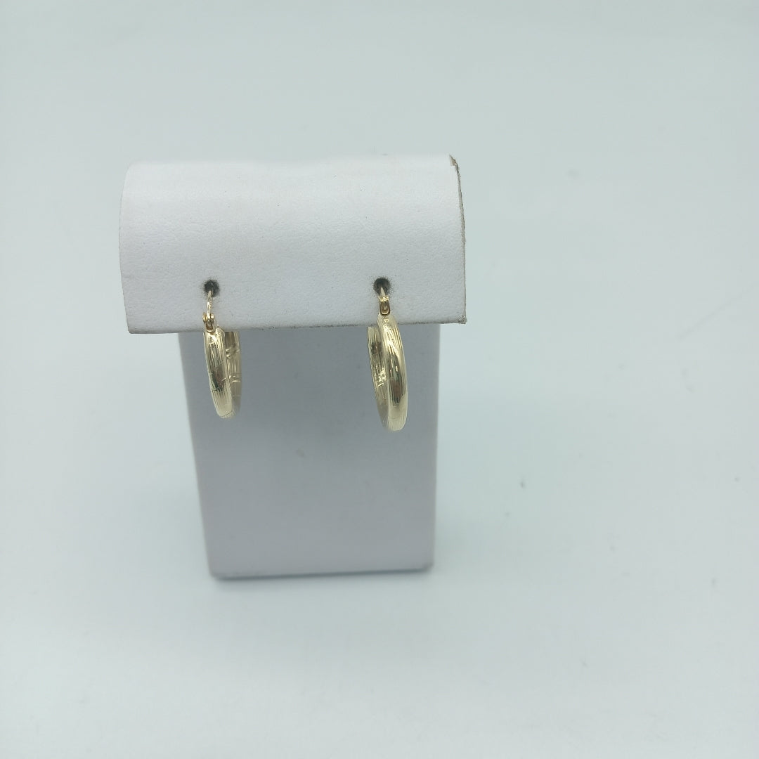 ARETES ARRACADAS 14K 2.7 GR (NUEVO)