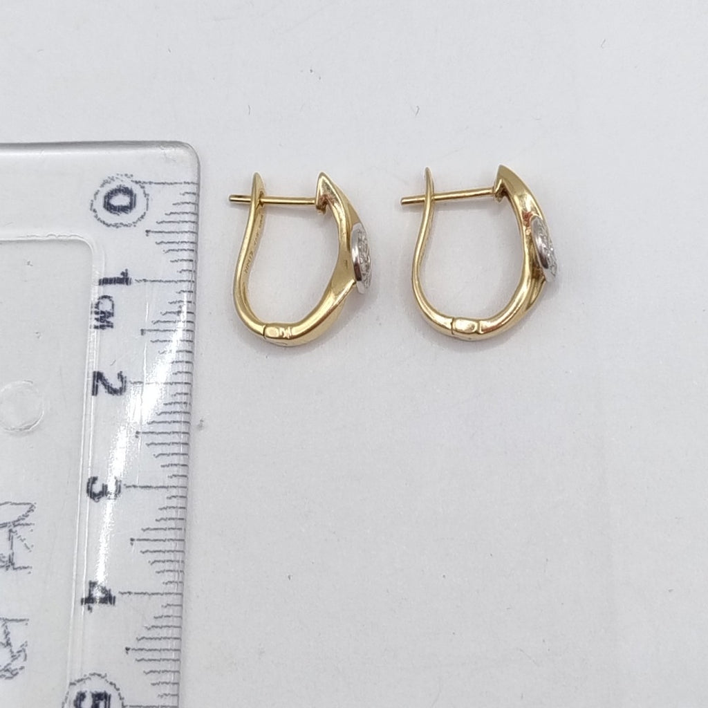 ARETES PAR ORO 14 K 3.3 GRMS (SEMINUEVO)