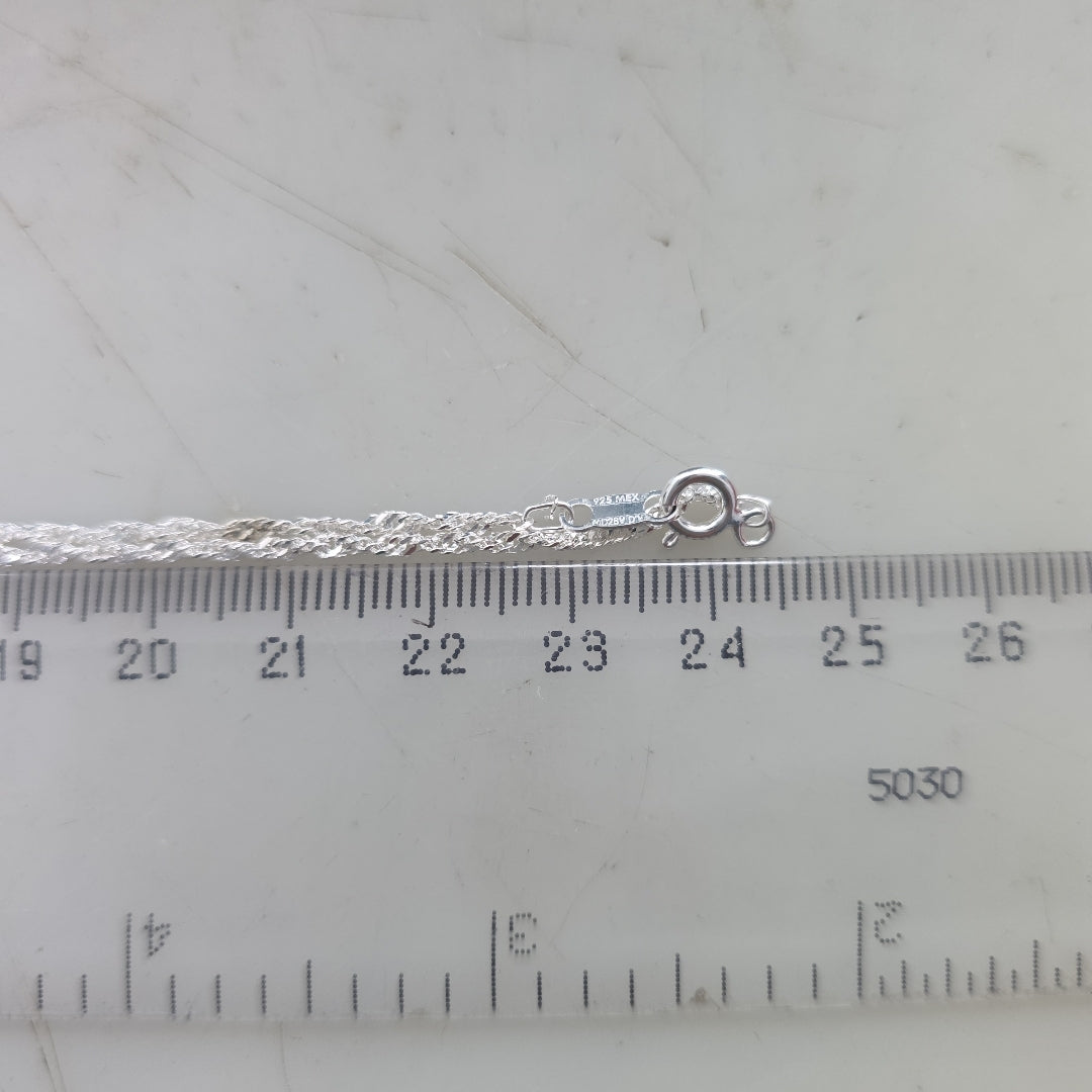 CADENA PLATA 2,50 GRMS (SEMINUEVO)