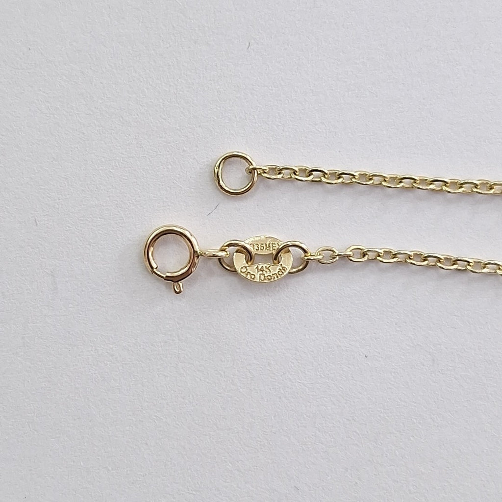 PULSERA TEJIDO ESPECIAL CON FIGURA CORAZON CON ESMALTE ROSA 14K 18 CM 1.9 GR (NUEVO)