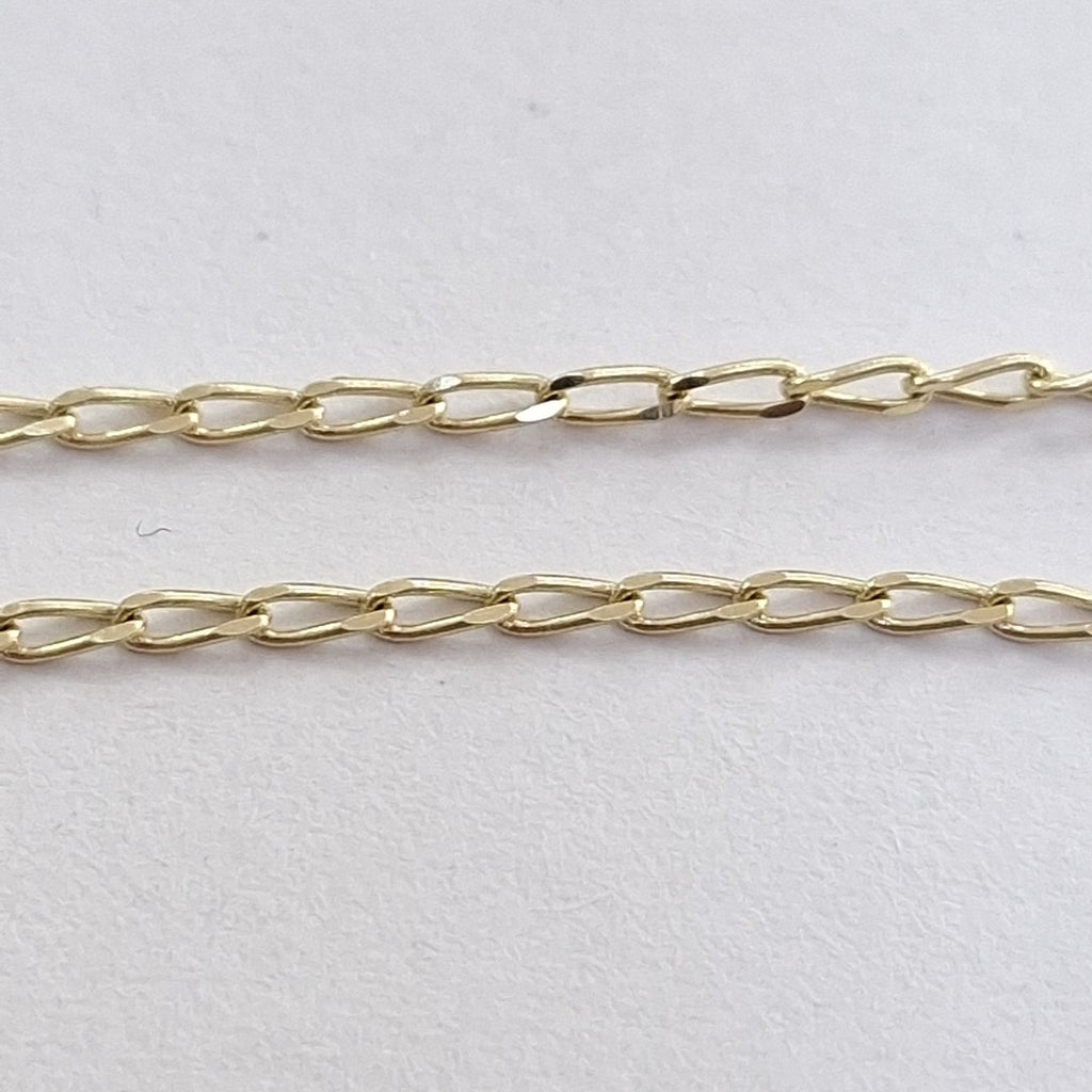 PULSERA ESPECIAL CON ESTRELLA Y CIRCONIAS 14K 18 CM 1.5 GR (NUEVO)