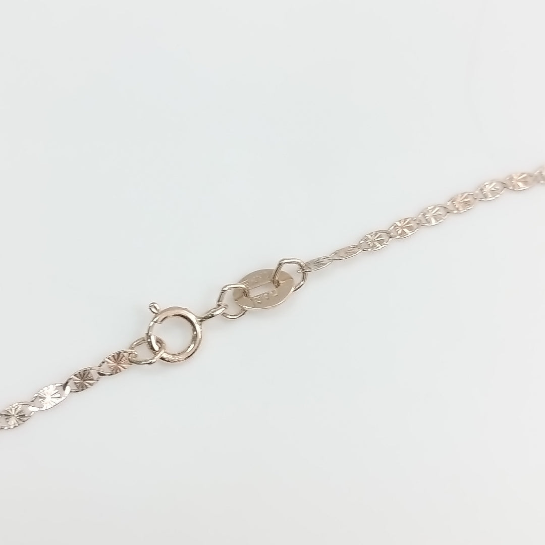 CADENAS TEJIDO GUCHI ORO 10K 45 CM 1.5 GR (NUEVO)