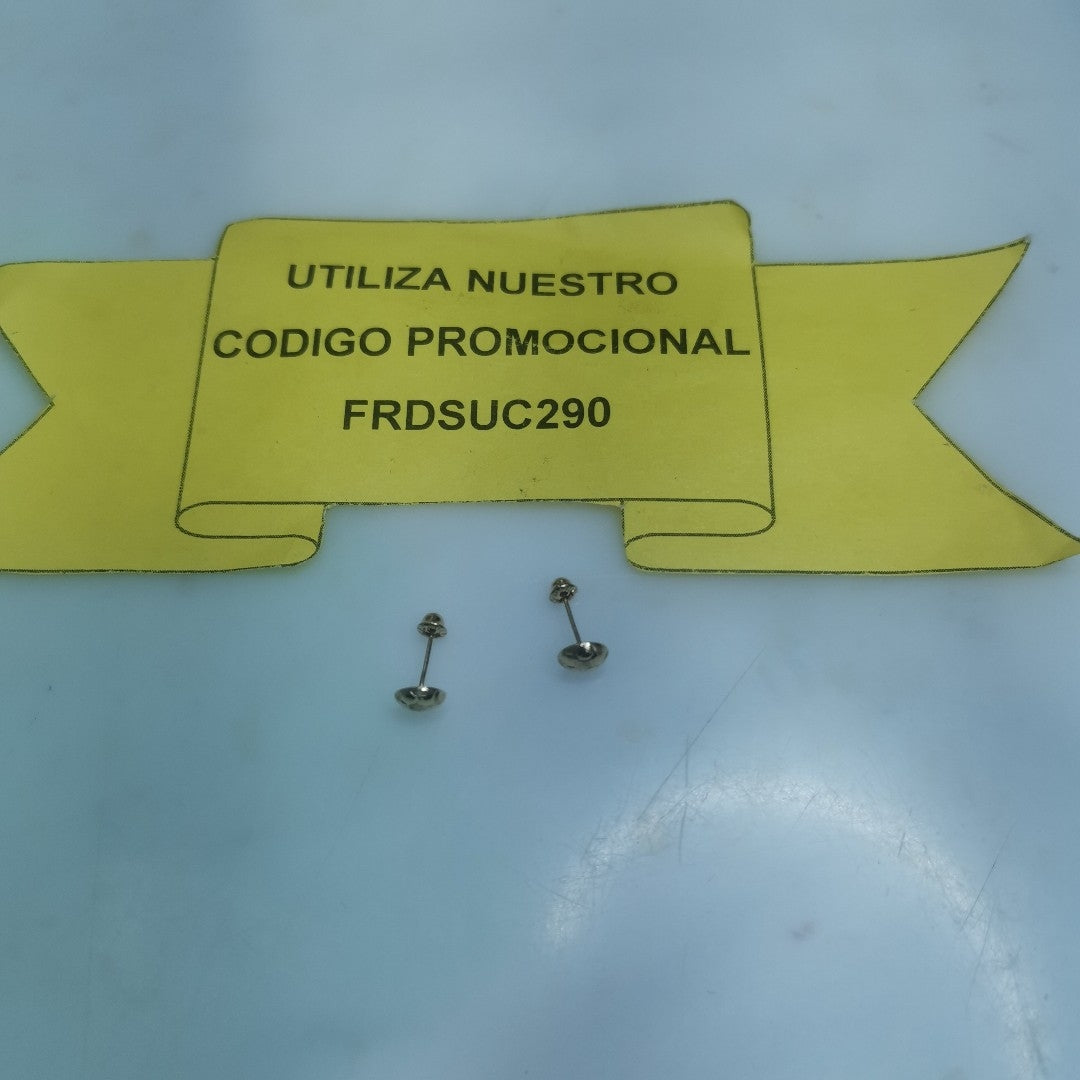 BROQUELES BROQUEL FIG BALON DE FUTBOL 14K 0.2387 GR (NUEVO)