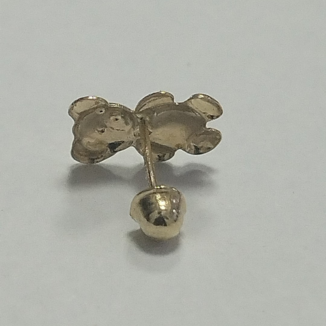 BROQUELES BROQUEL FIG OSO 14K 0.2592 GR (NUEVO)