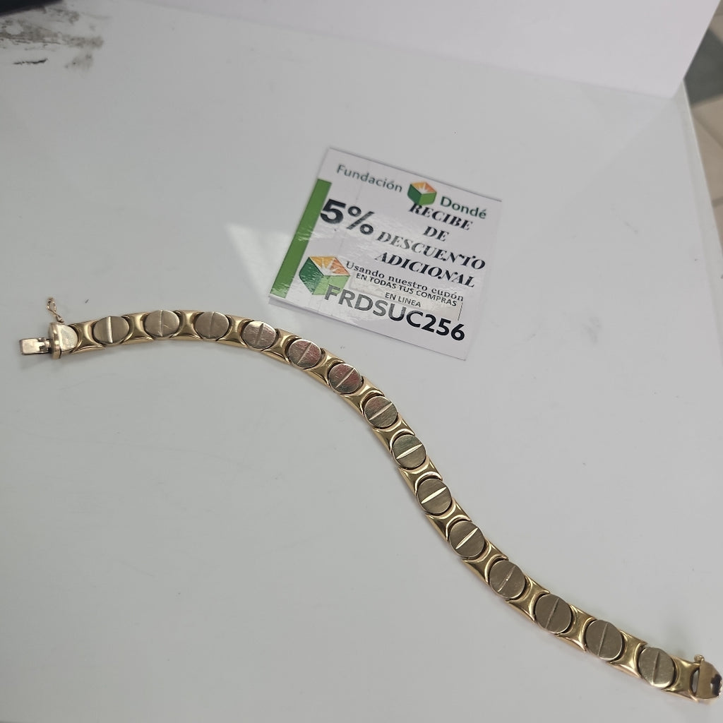 PULSERA ORO 14 K 16,70 GRMS (SEMINUEVO)