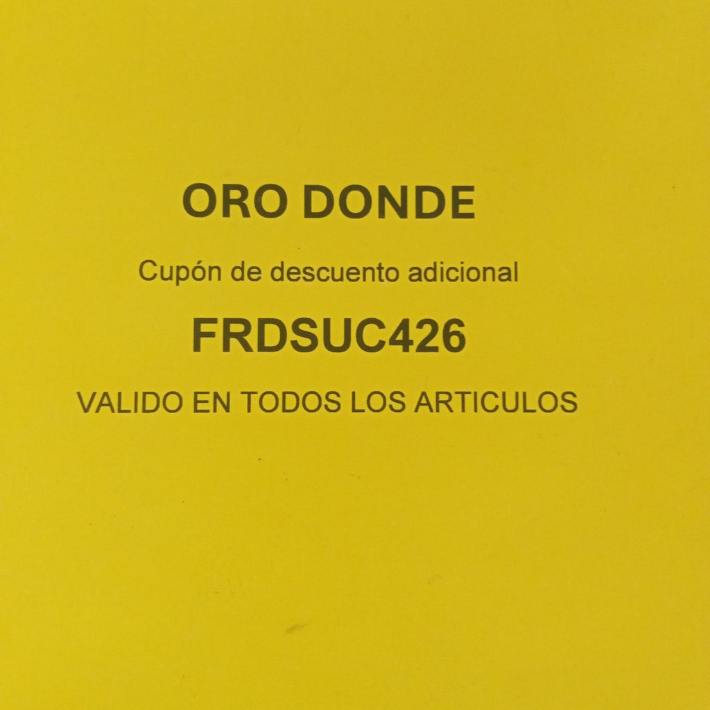 BROQUELES ORO 10K 1 (NUEVO)