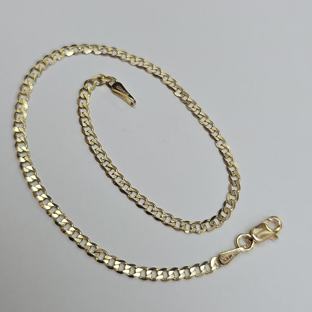 PULSERA BARBADA 14K 21 CM 2.3 GR (NUEVO)