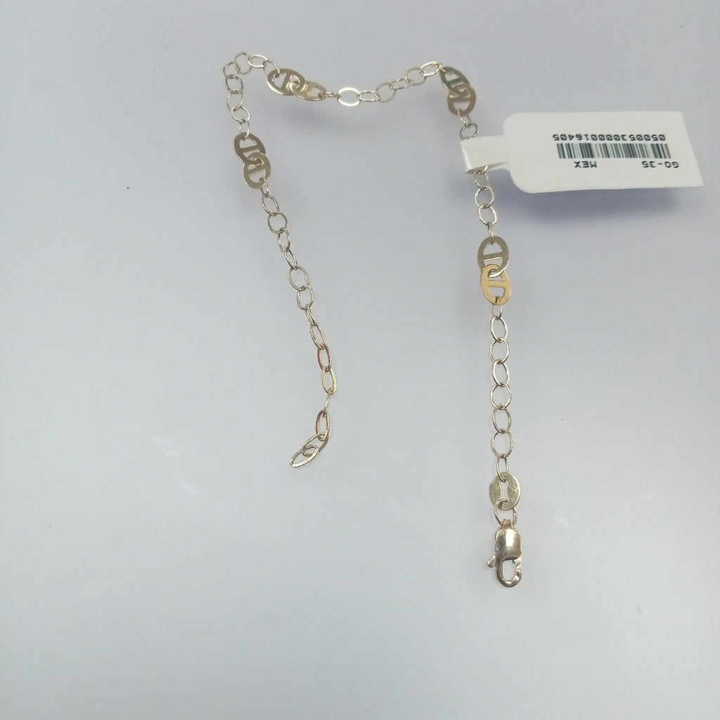 PULSERA ESPECIAL 14K 21 CM 1.8 GR (NUEVO)