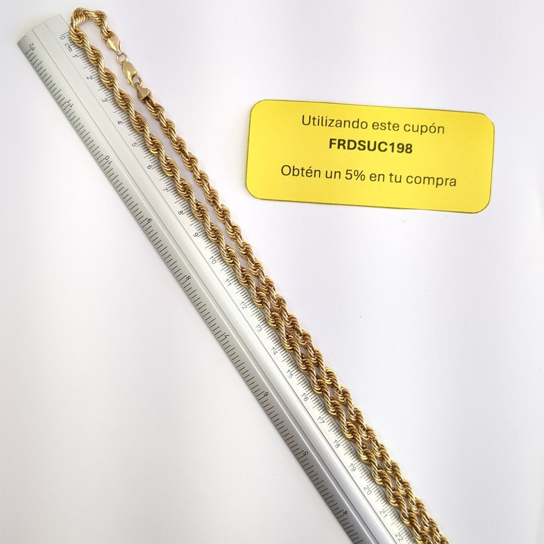 CADENA ORO 10 K 11,60 GRMS (SEMINUEVO)