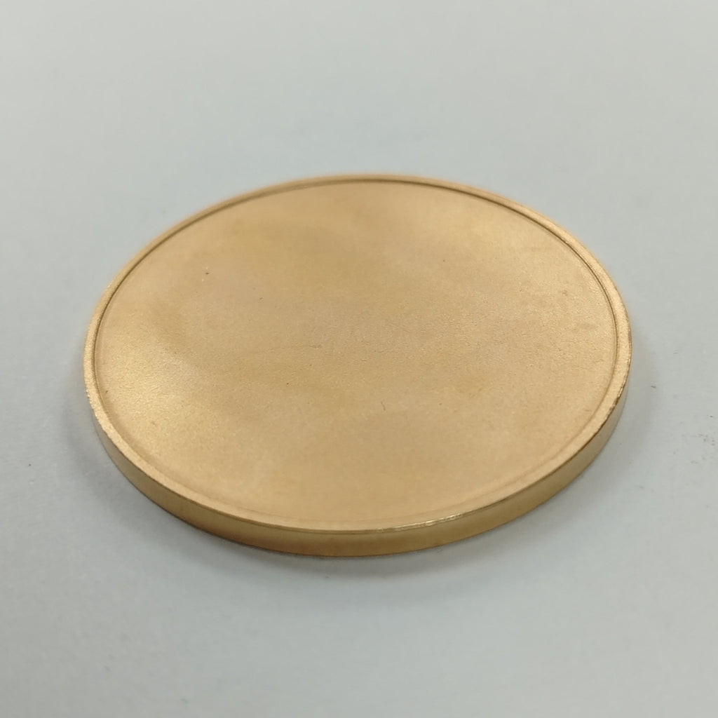 MEDALLA CONMEMORATIVA ORO 21 K 42 GRMS (SEMINUEVO)