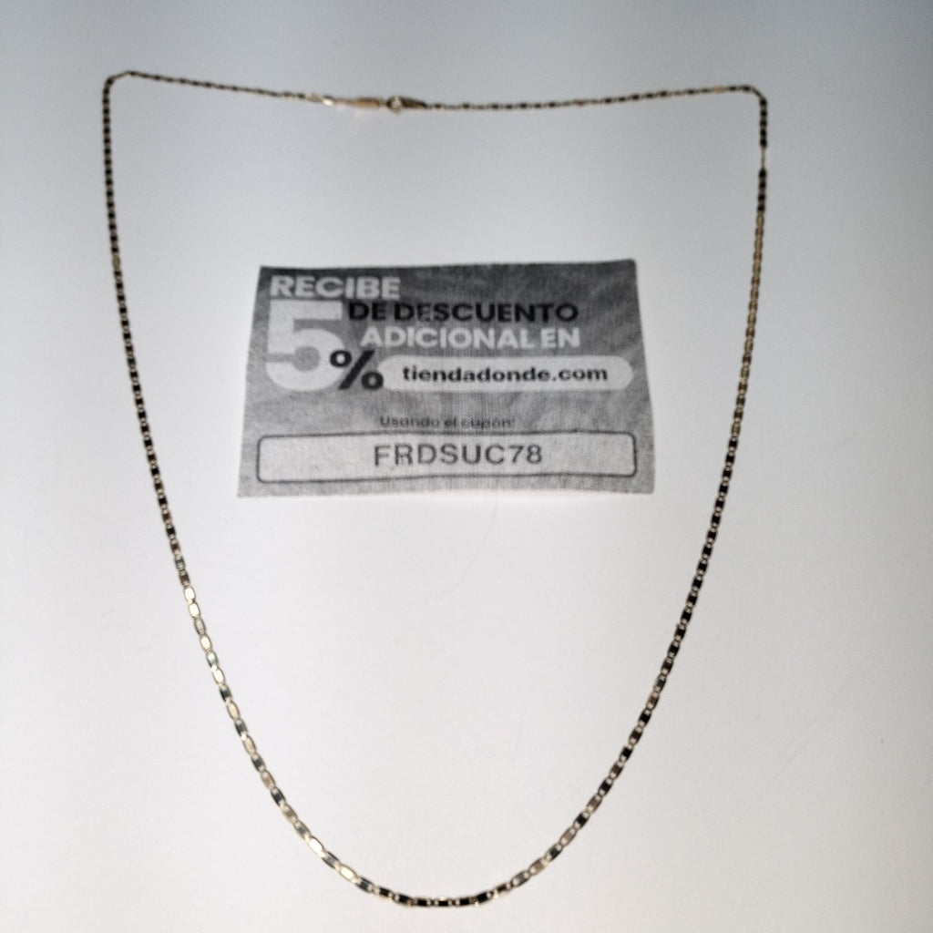 CADENA ORO 14 K 1.5 GRMS (SEMINUEVO)