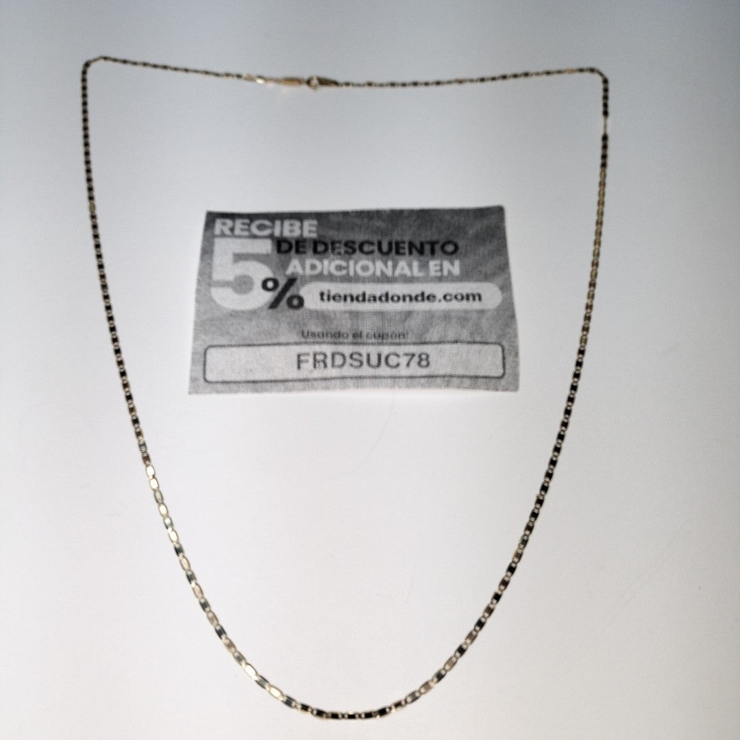 CADENA ORO 14 K 1.5 GRMS (SEMINUEVO)